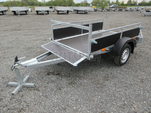 Nebrzděný jednoosý přívěs VA 750kg 2,06x1,27/0,30 č.11