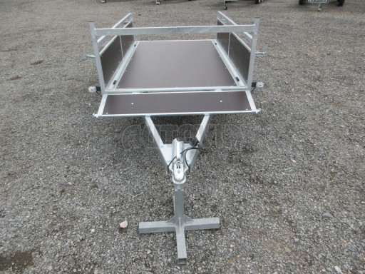 Nebrzděný jednoosý přívěs VA 750kg 2,06x1,27/0,30 zesílená náprava č.10