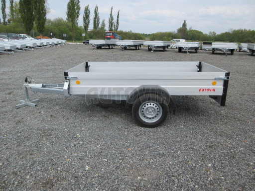 PROFI hliníkový přívěs ZV 26 ALU N1 2,50x1,25/0,35 POČ zesílená náprava