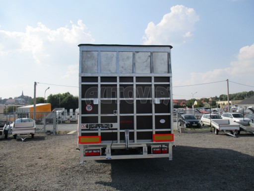 *Nákladní přívěs vzduchem brzděný AVG 10T B1 6,50x2,48/2,70G el č.12