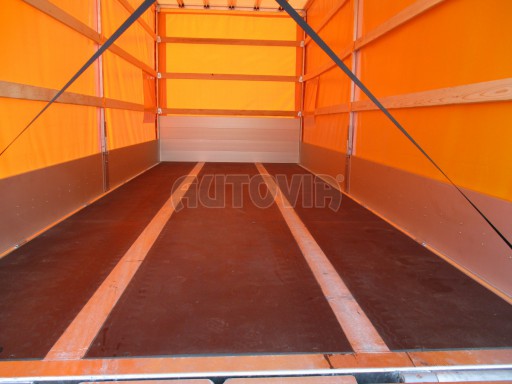 *Nákladní přívěs vzduchem brzděný AVG 10T B1 6,50x2,48/2,70G el č.23