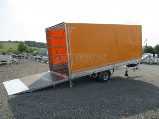 *Nákladní přívěs vzduchem brzděný AVG 10T B1 6,50x2,48/2,70G el č.1