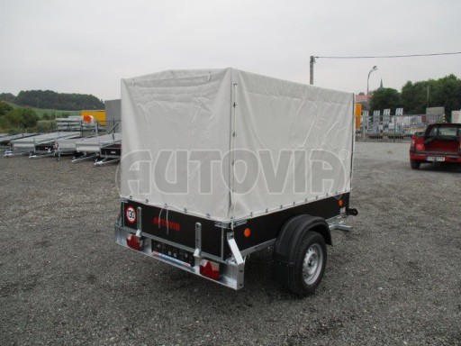 Nebrzděný přívěsný vozík ZV 23 N1 2,06x1,24/1,33