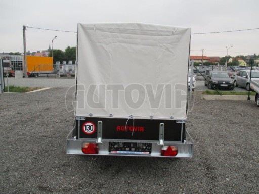 Nebrzděný přívěsný vozík ZV 23 N1 2,06x1,24/1,33