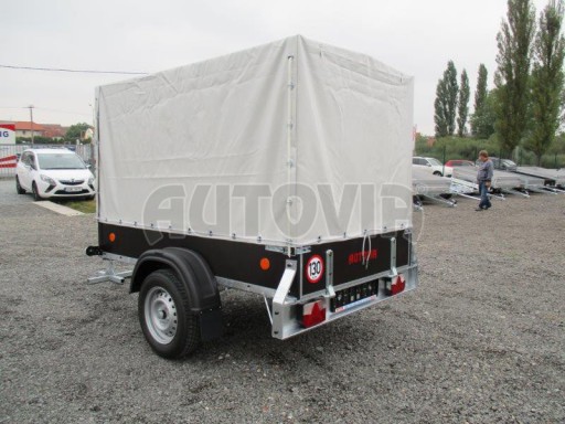 Nebrzděný přívěsný vozík ZV 23 N1 2,06x1,24/1,33