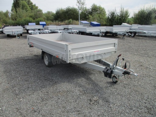 Jednoosý brzděný přívěs bazar ZV 33 1,3T B1 POČ 3,30x1,70/0,35 12