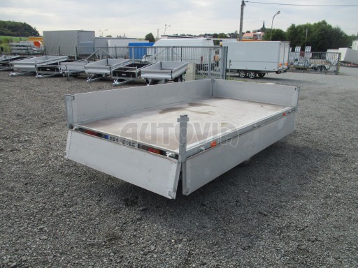 Jednoosý brzděný přívěs bazar ZV 33 1,3T B1 POČ 3,30x1,70/0,35 12