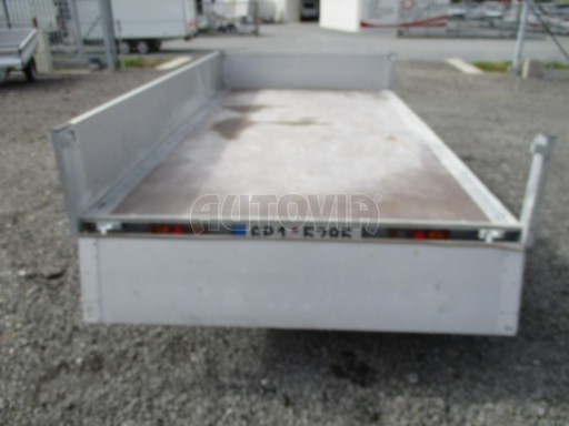 Jednoosý brzděný přívěs bazar ZV 33 1,3T B1 POČ 3,30x1,70/0,35 12