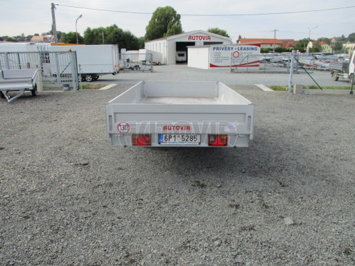 Jednoosý brzděný přívěs bazar ZV 33 1,3T B1 POČ 3,30x1,70/0,35 12