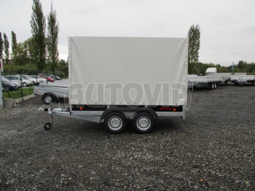 Přívěsný vozík s plachtou ZV 31 2,7T B2 3,01x1,54/1,83