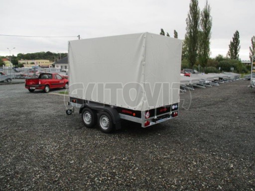 Přívěsný vozík s plachtou ZV 31 2,7T B2 3,01x1,54/1,83