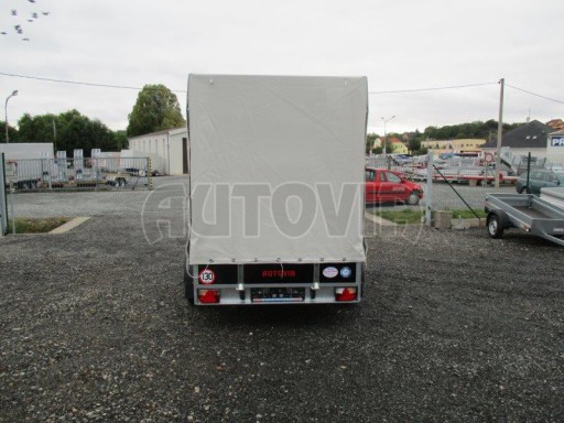 Přívěsný vozík s plachtou ZV 31 2,7T B2 3,01x1,54/1,83