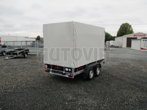 Přívěsný vozík s plachtou ZV 31 2,7T B2 3,01x1,54/1,83