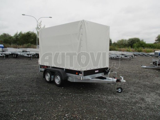 Přívěsný vozík s plachtou ZV 31 2,7T B2 3,01x1,54/1,83