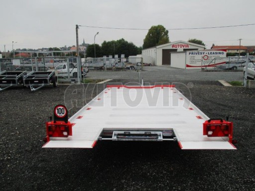 Přepravník automobilů s celohliníkovou ložnou plochou IM 2,7T 5,01x2,09 ALU č.10