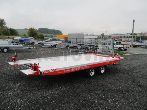 Přepravník automobilů s celohliníkovou ložnou plochou IM 2,7T 5,01x2,09 ALU č.12