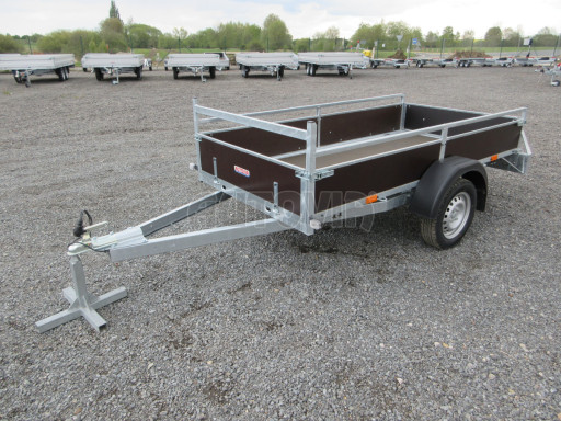 Nebrzděný jednoosý přívěs VA 750kg 2,52x1,27/0,30 RE POČ č.1