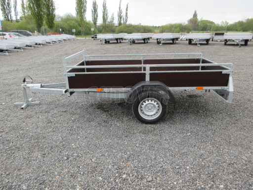 Nebrzděný jednoosý přívěs VA 750kg 2,52x1,27/0,30 RE POČ č.3