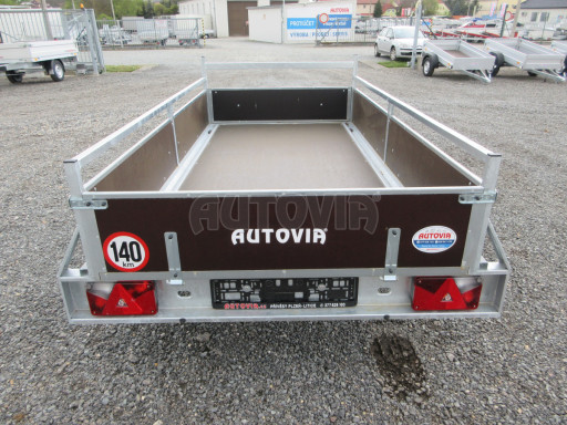 Nebrzděný jednoosý přívěs VA 750kg 2,52x1,27/0,30 RE POČ č.5