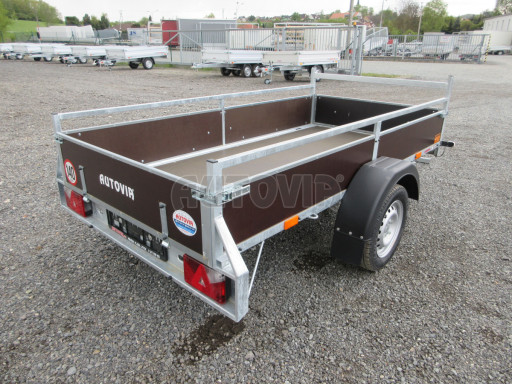 Nebrzděný jednoosý přívěs VA 750kg 2,52x1,27/0,30 RE POČ č.6