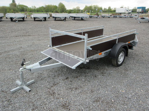 Nebrzděný jednoosý přívěs VA 750kg 2,52x1,27/0,30 RE POČ č.10