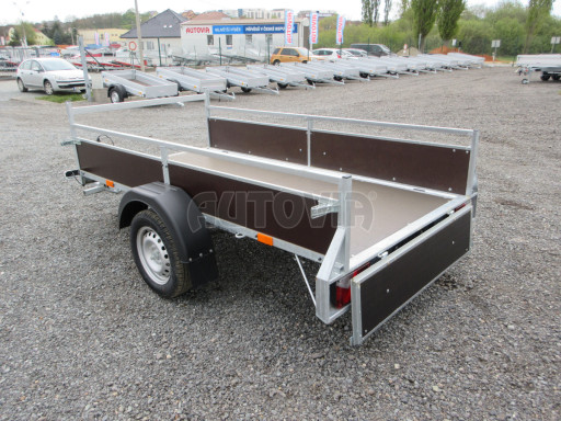 Nebrzděný jednoosý přívěs VA 750kg 2,52x1,27/0,30 RE POČ č.11