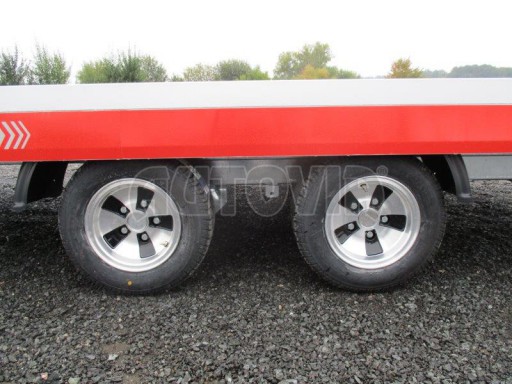 Přepravník automobilů s celohliníkovou ložnou plochou IM 2,7T 5,01x2,09 ALU č.15