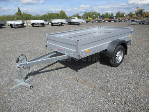 Jednoosý nebrzděný nákladní přívěs HD 8 750kg 2,27x1,25/0,35 č.1