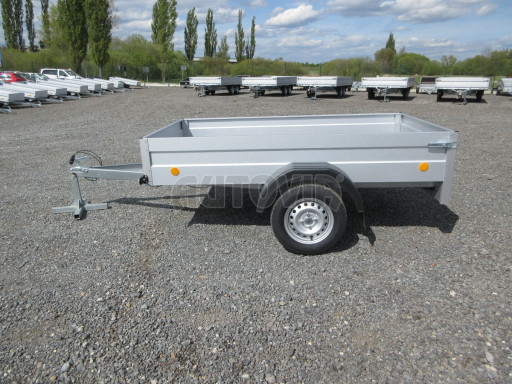 Jednoosý nebrzděný nákladní přívěs HD 8 750kg 2,27x1,25/0,35 č.3