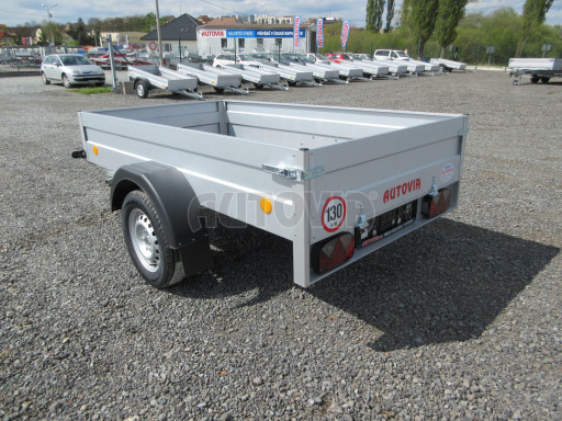 Jednoosý nebrzděný nákladní přívěs HD 8 750kg 2,27x1,25/0,35 č.4