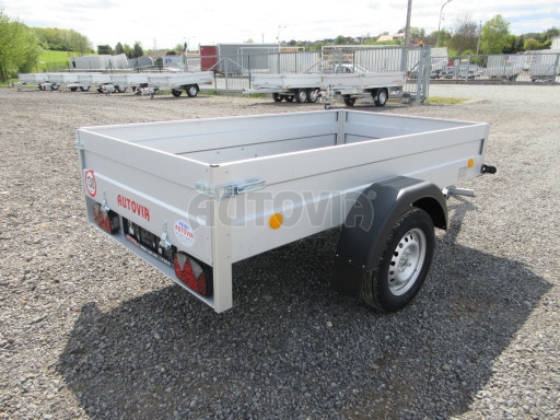 Jednoosý nebrzděný nákladní přívěs HD 8 750kg 2,27x1,25/0,35 č.6