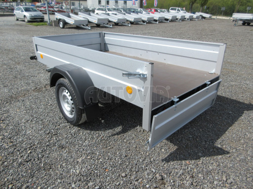 Jednoosý nebrzděný nákladní přívěs HD 8 750kg 2,27x1,25/0,35 č.9