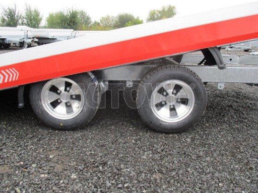 Přepravník automobilů s celohliníkovou ložnou plochou IM 2,7T 5,01x2,09 ALU č.20