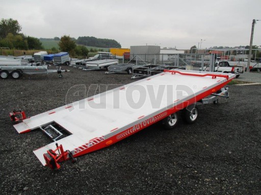 Přepravník automobilů s celohliníkovou ložnou plochou IM 2,7T 5,01x2,09 ALU č.1