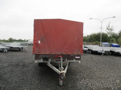 Bazar-dvouosý brzděný přívěs s plachtou MARO 2,5T 4,90x2,06/1,69 č.4
