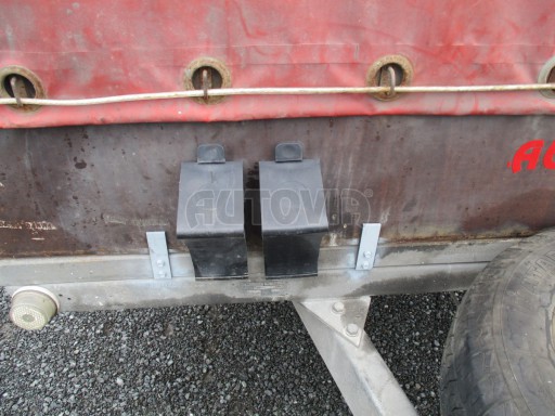 Bazar-dvouosý brzděný přívěs s plachtou MARO 2,5T 4,90x2,06/1,69 č.10