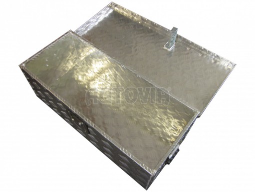 Bedna na nářadí 60 L hliníková, 760mm x 245mm x 330mm č.2