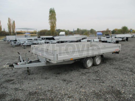 Hydraulicky sklopný přívěs bazar AD 2,5T 4,15x2,10/0,35 bazar č.3