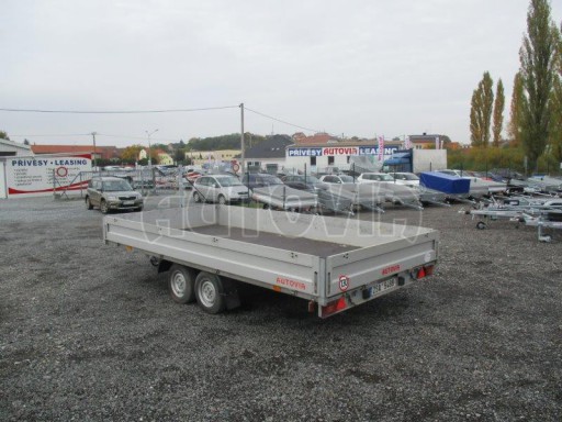 Hydraulicky sklopný přívěs bazar AD 2,5T 4,15x2,10/0,35 bazar č.6