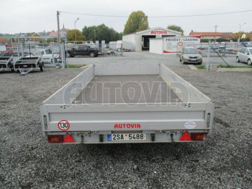 Hydraulicky sklopný přívěs bazar AD 2,5T 4,15x2,10/0,35 bazar č.7