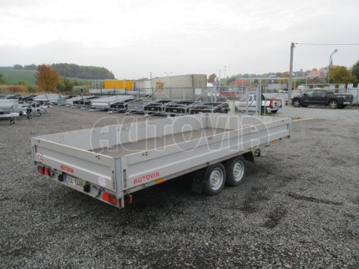 Hydraulicky sklopný přívěs bazar AD 2,5T 4,15x2,10/0,35 bazar č.8