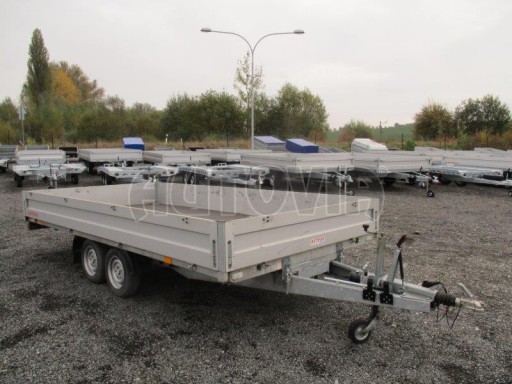 Hydraulicky sklopný přívěs bazar AD 2,5T 4,15x2,10/0,35 bazar č.10