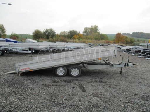 Hydraulicky sklopný přívěs bazar AD 2,5T 4,15x2,10/0,35 bazar č.18