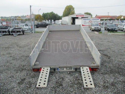 Hydraulicky sklopný přívěs bazar AD 2,5T 4,15x2,10/0,35 bazar č.19