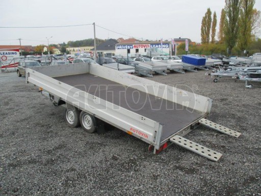 Hydraulicky sklopný přívěs bazar AD 2,5T 4,15x2,10/0,35 bazar č.20