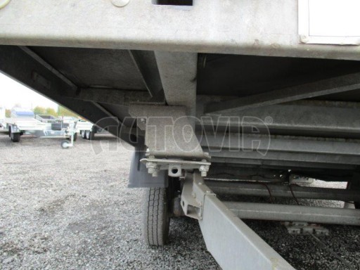Hydraulicky sklopný přívěs bazar AD 2,5T 4,15x2,10/0,35 bazar č.22