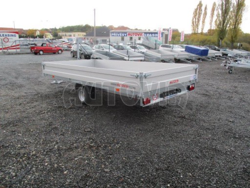 Nebrzděný nákladní přívěs ZV 41 750kg N1 4,17x2,00 10