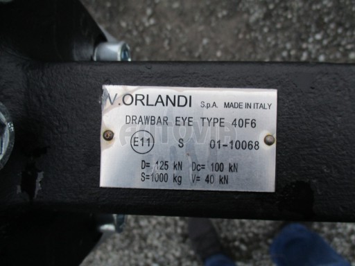 Vzduchem brzděný tandemový přepravník AVG 18T 6,70x2,48 č.35