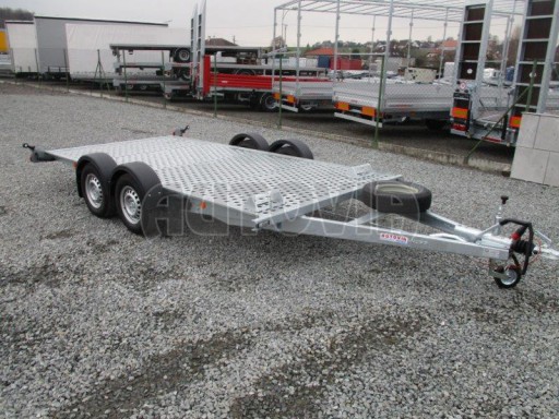 Přepravník aut plošinový TPA 2,7T 4,00x1,98 ZN PLATO č.2
