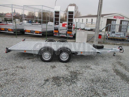 Přepravník aut plošinový TPA 2,7T 4,00x1,98 ZN PLATO č.3